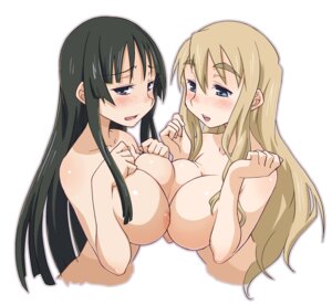 Rating: Questionable Score: 0 Tags: black_hair blonde_hair blue_eyes blush breast_press breasts bust face female haganemaru_kennosuke hime_cut human human_only k-on! large_breasts long_hair mio_akiyama_(k-on!) multiple_females multiple_girls nipples nude rule34 simple_background symmetrical_docking tsumugi_kotobuki_(k-on!) white_background yuri User: bunchy7s