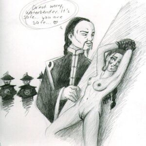 Rating: Explicit Score: 0 Tags: 1girls 2007 arms_up avatar_legends avatar_the_last_airbender black_and_white blush bondage bound bound_hands bound_wrists breasts captured character_name clothed_male_nude_female clothing copyright_name dai_li earth_kingdom english_text female femsub human katara kidnapped long_feng male male_focus maledom monochrome multiple_boys multiple_males naked nickelodeon nipples nude pussy restrained rule34 sex_slave slave small_breasts speech_bubble spleefmistress straight straight_hair text water_tribe white_background User: bunchy7s