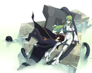 Rating: Explicit Score: 0 Tags: code_geass female green_hair hizamakura lap_pillow lelouch_lamperouge long_hair lying rule34 sitting yellow_eyes yukari_(konekonekozou) User: bunchy7s