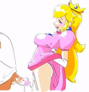 Rating: Explicit Score: 0 Tags: 1boy 1girls 2006 artist_self-insert blonde_hair blush clothing cum dark-skinned_male dark_skin dress female human interracial male male/female mario_(series) minus8 minus8_(character) nintendo penis princess_peach rule34 straight straight_hair super_mario_bros. uncensored upskirt white_background User: bunchy7s
