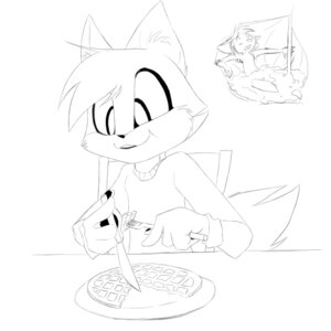 Rating: Questionable Score: 0 Tags: 1:1 2011 anthro black_and_white canid canine digital_drawing_(artwork) digital_media_(artwork) domestic_cat duo e621 eating eyeofcalamity felid feline felis food fox ivan_grey_(character) line_art male male/male male_pred male_prey mammal monochrome mouse murid murine oral_vore predator/prey red_(muhny) rodent simple_background solo_focus swallowing vore waffle white_background User: bunchy7s