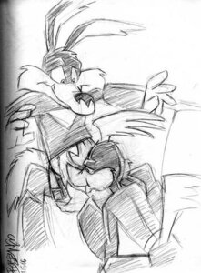 Rating: Explicit Score: 0 Tags: anthro bobbyngo furry loonatics_unleashed male male_only rev_runner rule34 soft_feathers tagme tech_e._coyote User: bunchy7s