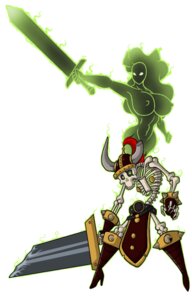 Rating: Explicit Score: 0 Tags: abs animated_skeleton armor big_breasts bone breasts duo e621 female ghost headgear helmet holding_melee_weapon holding_object holding_sword holding_weapon lordstevie melee_weapon nipples not_furry nude skeleton spirit sword undead weapon User: bunchy7s