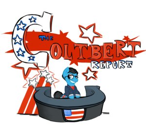Rating: Safe Score: 0 Tags: accessory american_flag colbert desk e621 equid equine eyewear flag friendship_is_magic furniture glasses hasbro horse horseshoe male mammal my_little_pony necktie parody pony simple_background solo star stephen_colbert table the_colbert_report united_states_of_america unknown_artist white_background User: bunchy7s