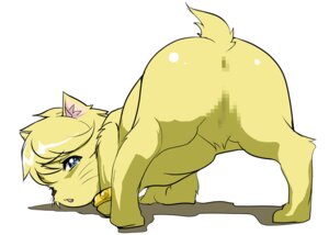 Rating: Explicit Score: 0 Tags: blue_eyes butt canid canine canis censored e621 female feral fur liru_(magical_pokaan) looking_at_viewer magical_pokaan mammal mosaic_censorship presenting presenting_hindquarters scut_tail short_tail solo tail unknown_artist whiskers wolf yellow_body yellow_fur User: bunchy7s