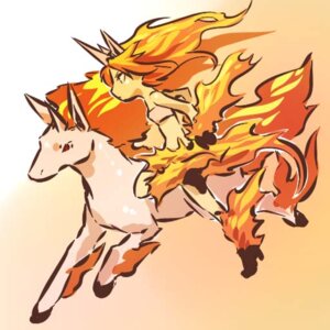 Rating: Safe Score: 0 Tags: 1:1 alternate_species animal_humanoid biped black_clothing black_footwear black_hooves clothed clothing cosplay duo e621 equid equine female feral fire flaming_arms flaming_hair flaming_legs flaming_mane flaming_tail flaming_wrists footwear fur generation_1_pokemon gradient_background hair hitec hooves horn horse humanoid humanoidized long_hair mammal mammal_humanoid nintendo pink_body pink_clothing pink_ears pink_fur pink_horn pink_topwear pokemon pokemon_(species) pseudo_hair pseudo_mane quadruped rapidash red_eyes red_hair simple_background snout tail topwear tube_top yellow_body yellow_skin User: bunchy7s