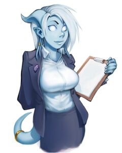 Rating: Safe Score: 0 Tags: accessory big_breasts blizzard_entertainment blue_body blue_eyes blue_horn blue_skin breasts brooch clipboard clothing draenei e621 female furgonomics glowing glowing_eyes hair holding_clipboard holding_object horn horned_humanoid humanoid humanoid_pointy_ears jewelry pointy_ears ring smile solo suit tail tail_accessory tail_jewelry tail_ring tailed_humanoid tentacles warcraft white_hair zeon-in-a-tree User: bunchy7s