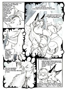 Rating: Safe Score: 0 Tags: anthro canid canine canis comic domestic_dog e621 english_text female flashback fox greyscale group husky ian_(leomagna) kiss_on_lips kissing leomagna male mammal marker_(artwork) monochrome nordic_sled_dog pen_(artwork) saetto sitting spitz surprised tail text traditional_media_(artwork) User: bunchy7s