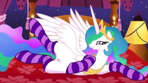Rating: Explicit Score: 0 Tags: bed bedding blanket clothing crown curtains e621 equid equine feathered_wings feathers female feral footwear friendship_is_magic furniture genitals hair hasbro headgear hi_res horn inside jewelry junglepony lamp legwear looking_at_viewer lying mammal multicolored_hair my_little_pony mythological_creature mythological_equine mythology necklace on_bed princess princess_celestia_(mlp) purple_eyes quadruped royalty smile socks solo spread_legs spreading stockings tail teeth third-party_edit tiara vulva white_body white_feathers winged_unicorn wings User: bunchy7s