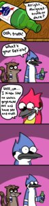 Rating: Safe Score: 0 Tags: absurd_res alcohol anthro avian beak beverage bird blue_jay bottle can cardinal_(bird) cartoon_network comic container corvid dialogue drinking drunk e621 english_text female grin group hi_res humor jay_(bird) long_image male mammal margaret_smith_(regular_show) mordecai_(regular_show) new_world_jay oscine passerine procyonid raccoon regular_show rigby_(regular_show) smile substance_intoxication tail tall_image text thefightingphallus truth_or_dare User: bunchy7s
