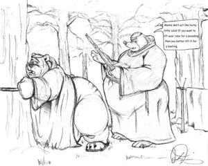 Rating: Explicit Score: 0 Tags: disney friar_tuck male male_only monochrome robin_hood_(disney) rough_sketch rule34 sketch tagme User: bunchy7s
