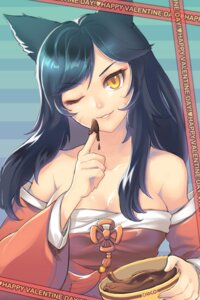 Rating: Questionable Score: 0 Tags: 2:3 ahri_(lol) animal_humanoid breasts candy canid canid_humanoid canine canine_humanoid chocolate clothed clothing dakun dessert e621 female food fox_humanoid hair holidays humanoid league_of_legends long_hair mammal mammal_humanoid one_eye_closed riot_games seductive solo tencent valentine's_day wink User: bunchy7s