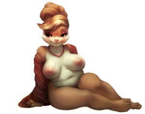 Rating: Questionable Score: 0 Tags: anthro belly big_breasts blonde_hair breasts brown_eyes crookedtrees curvy_figure e621 ears_as_hair female female_anthro hair hair_bun_ears jewelry jewelry_only lagomorph leporid looney_tunes mammal mature_anthro mature_female navel necklace necklace_only nipples nude patricia_bunny rabbit simple_background slightly_chubby solo the_looney_tunes_show voluptuous warner_brothers white_background wide_hips User: bunchy7s