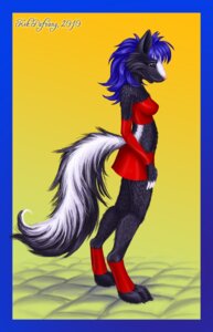 Rating: Safe Score: 0 Tags: 2010 ankle_bracers anthro armwear biped black_body black_fur blaze_(marking) blue_border blue_hair border bottomwear clothing colored digital_media_(artwork) e621 ears_up facial_markings female fingerless_(marking) full-length_portrait fur gradient_background hair head_markings humanoid_pointy_ears kekpafrany legwear looking_down mammal markings mephitid miniskirt orange_background pink_nose pointy_ears portrait red_armwear red_bottomwear red_clothing red_legwear red_topwear side_view simple_background skirt skunk solo standing stone_floor striped_markings striped_tail stripes tail tail_markings topwear User: bunchy7s Rating: Safe Score: 0 Tags: 2010 ankle_bracers anthro armwear biped black_body black_fur blaze_(marking) blue_border blue_hair border bottomwear clothing colored digital_media_(artwork) e621 ears_up facial_markings female fingerless_(marking) full-length_portrait fur gradient_background hair head_markings humanoid_pointy_ears kekpafrany legwear looking_down mammal markings mephitid miniskirt orange_background pink_nose pointy_ears portrait red_armwear red_bottomwear red_clothing red_legwear red_topwear side_view simple_background skirt skunk solo standing stone_floor striped_markings striped_tail stripes tail tail_markings topwear User: bunchy7s