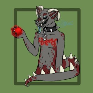 Rating: Explicit Score: 0 Tags: 1:1 absurd_res animal_genitalia anthro canid canine chain collar dragon e621 falohmum fully_sheathed genitals glowing glowing_markings hi_res hybrid hyena male mammal markings mythological_creature mythological_scalie mythology orb runes scalie sheath solo spikes spotted_hyena tail tongue xwickedxwillowsx User: bunchy7s