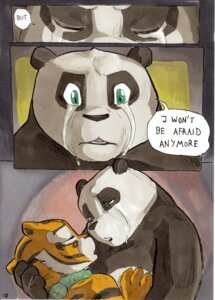 Rating: Safe Score: 0 Tags: 3_fingers 4_fingers abstract_background anthro bear better_late_than_never black_body black_fur black_nose black_stripes bodily_fluids collar collar_only comic crying daigaijin dialogue dreamworks duo e621 english_text eyebrows eyes_closed felid female fingers frown fur gem giant_panda green_eyes half-closed_eyes imminent_kiss jade_(gem) kung_fu_panda looking_at_another male mammal master_po_ping master_tigress multicolored_body multicolored_fur narrowed_eyes nude open_mouth orange_body orange_fur painting_(artwork) pantherine pink_tongue simple_background slightly_chubby snout speech_bubble striped_body striped_fur stripes tears teeth text tiger tongue traditional_media_(artwork) traditional_painting_(artwork) traditional_watercolor_(artwork) unconscious watercolor_(artwork) white_body white_fur User: bunchy7s