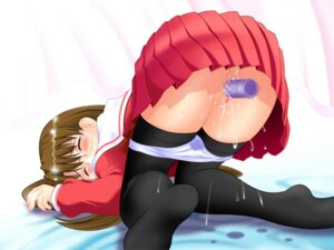 Rating: Explicit Score: 0 Tags: 1girls azumanga_daiou bed blush censored closed_eyes clothed_masturbation clothing female female_only glasses human koyomi_mizuhara masturbation panties pussy pussy_juice rule34 skirt solo stockings tear top-down_bottom-up vaginal_penetration vibrator white_background User: bunchy7s