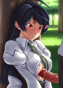 Rating: Explicit Score: 0 Tags: black_hair breasts cum female highres long_hair male mitonoya_saki musen-shiki_sanhankikan nipples open_clothes open_shirt paizuri paizuri_under_clothes penis perpendicular_paizuri red_eyes rule34 shirt straight straight_hair tears uncensored vanguard_princess veins veiny_penis User: bunchy7s