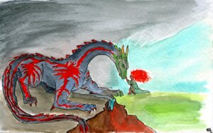 Rating: Safe Score: 0 Tags: biped chasm contrast crouching dragon duality duo e621 european_mythology female feral full-length_portrait grass hair human mammal mixed_media mythological_creature mythological_scalie mythology painting_(artwork) pen_(artwork) plant portrait quadruped ravengraxton red_hair scalie side_view size_difference spirits standing tail traditional_media_(artwork) traditional_painting_(artwork) traditional_watercolor_(artwork) watercolor_(artwork) western_dragon wingless_dragon User: bunchy7s