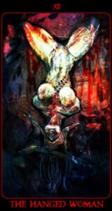 Rating: Explicit Score: 0 Tags: 1girls artist_request english_text female female_only human human_only rule34 rule_63 solo solo_female suspended_in_midair tagme tarot tarot_card text the_hanged_man_(tarot) upside-down User: bunchy7s