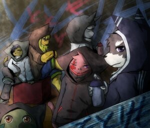Rating: Safe Score: 0 Tags: 2010 anthro brown_eyes canid canine canis clothing e621 felid graffiti group hoodie looking_at_viewer male mammal pandhets pink_eyes purple_eyes spray_can topwear wolf yellow_eyes User: bunchy7s Rating: Safe Score: 0 Tags: 2010 anthro brown_eyes canid canine canis clothing e621 felid graffiti group hoodie looking_at_viewer male mammal pandhets pink_eyes purple_eyes spray_can topwear wolf yellow_eyes User: bunchy7s