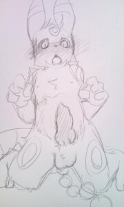 Rating: Explicit Score: 0 Tags: 3:5 anal anal_beads anal_masturbation anal_penetration balls blush e621 eeveelution erection generation_2_pokemon genitals kosian male masturbation monochrome nintendo nipples nude penetration penis pokemon pokemon_(species) sex_toy shocked simple_background solo toying_self umbreon white_background User: bunchy7s