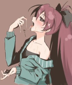 Rating: Explicit Score: 0 Tags: blush bow brown_eyes cum cum_in_mouth cum_on_hair cum_string facial female hairbow long_hair mahou_shoujo_madoka_magica natsuki_tomosuke ponytail profile pulque red_hair rule34 sakura_kyouko sexually_suggestive solo strap_slip tied_hair tongue User: bunchy7s