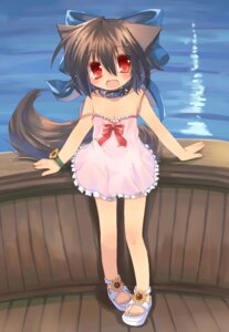 Rating: Safe Score: 0 Tags: accessory animal_humanoid blush bow_(feature) bow_accessory bow_ribbon brown_hair cat_humanoid clothed clothing cocoa_(toba) collar domestic_cat dress e621 fangs feet felid felid_humanoid feline feline_humanoid felis female footwear hair hair_accessory hair_bow hair_ribbon happy hindpaw humanoid looking_at_viewer mammal mammal_humanoid off_shoulder open_mouth paws red_eyes ribbons sandals shoes solo teeth toba_hiyoko young User: bunchy7s