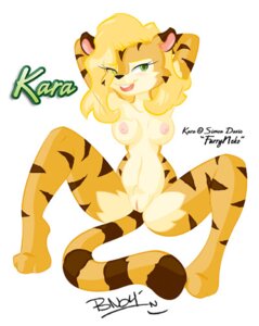 Rating: Explicit Score: 0 Tags: anthro blonde_hair breasts e621 felid female genitals green_eyes hair kara_(furryneko) mammal nipples nude omgtkb pantherine raised_arm solo spread_legs spreading stripes tail tiger vulva User: bunchy7s