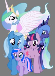 Rating: Safe Score: 0 Tags: alpha_channel blue_body blue_feathers cutie_mark e621 equid equine fan_character feathered_wings feathers female feral friendship_is_magic fur group hair hasbro hi_res horn mammal multicolored_hair muniversalarts my_little_pony mythological_creature mythological_equine mythology princess_celestia_(mlp) princess_luna_(mlp) purple_body purple_fur purple_hair quadruped simple_background size_difference tail transparent_background trixie_(mlp) twilight_sparkle_(mlp) two_tone_hair unicorn white_body white_feathers winged_unicorn wings User: bunchy7s