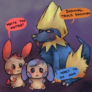 Rating: Safe Score: 0 Tags: 1:1 ambiguous_gender black_eyes blue_eyes e621 feral generation_3_pokemon group humor low_res manectric minun nintendo plusle pokemon pokemon_(species) pun red_eyes rocket_grunt_(artist) tail User: bunchy7s Rating: Safe Score: 0 Tags: 1:1 ambiguous_gender black_eyes blue_eyes e621 feral generation_3_pokemon group humor low_res manectric minun nintendo plusle pokemon pokemon_(species) pun red_eyes rocket_grunt_(artist) tail User: bunchy7s