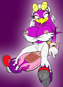 Rating: Explicit Score: 0 Tags: anthro avian beak big_breasts bird blue_eyes bottomwear breasts camel_toe clothing e621 eyewear female flame_markings flame_pattern glasses hair hirundinid huge_breasts jewelry markings necklace nipples non-mammal_breasts non-mammal_nipples oscine pants passerine purple_hair sega solo sonic_riders sonic_the_hedgehog_(series) swallow_(bird) vkyrie wave_the_swallow User: bunchy7s