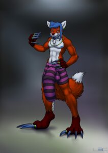 Rating: Explicit Score: 0 Tags: animal_genitalia anthro balls_outline big_bulge blue_hair bulge canid canine chain claws clothed clothing detailed_bulge e621 ear_piercing fox genital_outline genitals hair hi_res huge_bulge hyper hyper_bulge hyper_claws jewelry joshua_(longblueclaw) long_claws longblueclaw male mammal necklace penis_outline piercing pubes solo tail tuft underwear User: bunchy7s