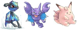Rating: Safe Score: 0 Tags: ambiguous_gender anthro canid canine clefable e621 generation_1_pokemon generation_2_pokemon generation_4_pokemon gligar group mammal nintendo pokemon pokemon_(species) riolu simple_background spring_bane tail white_background User: bunchy7s