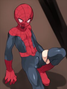 Rating: Explicit Score: 0 Tags: 1boy big_head bodysuit boots bulge clothed_erection coin_rand erect_nipples gloves male male_only marvel marvel_comics mask nipples penis penis_under_clothes peter_parker rule34 smooth_skin solo spider-man spider-man_(series) spread_legs sweat torn_clothes User: bunchy7s