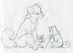 Rating: Safe Score: 0 Tags: 2013 ambiguous_gender anthro canid canine canis domestic_dog duo e621 feral male mammal ruaidri sketch tail tongue tongue_out young young_ambiguous young_feral User: bunchy7s