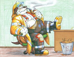 Rating: Questionable Score: 0 Tags: anthro biped boots bulge canid canine canis clothed clothing dalmatian domestic_dog e621 firefighter footwear hat headgear headwear male mammal nipples overweight overweight_anthro overweight_male rubber_boots shoes sitting smoke smoking smoking_pipe solo tobacco_pipe turnout_gear zexyz User: bunchy7s