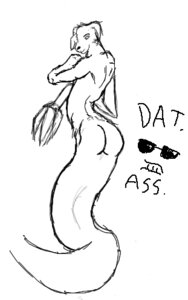 Rating: Questionable Score: 0 Tags: 1girls anthro ass daisy_(rq) female female_only from_behind furry looking_back monochrome ruby_quest rule34 sketch solo white_background User: bunchy7s