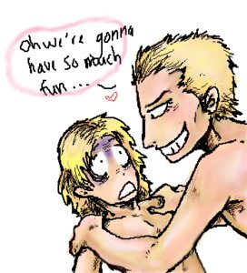 Rating: Explicit Score: 0 Tags: liquid_snake male metal_gear metal_gear_solid metal_gear_solid_3 niuniu revolver_ocelot rule34 time_paradox yaoi young_ocelot User: bunchy7s