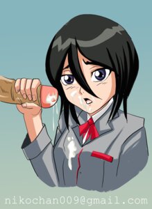 Rating: Explicit Score: 0 Tags: bleach cum_on_face female kuchiki_rukia male nikochan partial_male rule34 tagme User: bunchy7s