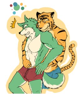 Rating: Questionable Score: 0 Tags: anthro barazoku boxers_(clothing) canid canine canis clothed clothing duo e621 eyes_closed felid fur green_body green_fur grin grope groping_from_behind hand_in_underwear istani male male/male mammal muscular pantherine smile surprised tail tiger topless underwear wolf User: bunchy7s Rating: Questionable Score: 0 Tags: anthro barazoku boxers_(clothing) canid canine canis clothed clothing duo e621 eyes_closed felid fur green_body green_fur grin grope groping_from_behind hand_in_underwear istani male male/male mammal muscular pantherine smile surprised tail tiger topless underwear wolf User: bunchy7s