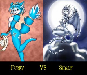 Rating: Explicit Score: 0 Tags: anthro blue breasts canine comparison cyan_fur cyan_hair dr_damien dragon female fox fur furry green_eyes grey kneeling krystal raised_tail rule34 scalie standing star_fox tail video_games wings User: bunchy7s