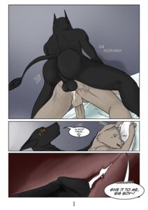 Rating: Explicit Score: 0 Tags: all_fours anal anal_penetration anthro anubian_jackal anubis anus ass_up backsack balls biceps big_muscles big_penis black_body black_fur black_penis bodily_fluids butt canid canine canis comic cum cum_in_ass cum_inside cum_on_balls deity dialogue digital_media_(artwork) duo e621 egyptian_mythology ellipsis english_text erection exclamation_point franubis fur genital_fluids genitals heart_symbol hi_res humanoid_genitalia humanoid_penis internal jackal male male/male male_penetrated male_penetrating male_penetrating_male male_seduction mammal middle_eastern_mythology muscular muscular_male mythology nude penetration penis rear_view sex tail text wolf User: bunchy7s