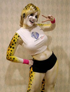 Rating: Safe Score: 0 Tags: bodypaint cheetah clothed clothing e621 felid feline female grandfathered_content human low_res mammal midriff painted_markings real solo unknown_artist User: bunchy7s Rating: Safe Score: 0 Tags: bodypaint cheetah clothed clothing e621 felid feline female grandfathered_content human low_res mammal midriff painted_markings real solo unknown_artist User: bunchy7s