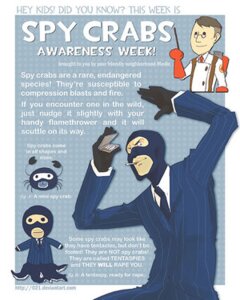 Rating: Safe Score: 0 Tags: 021_(artist) 4:5 aquatic arthropod clothing crab crustacean decapod duo e621 feral gloves grandfathered_content handwear human low_res malacostracan male mammal medic_(team_fortress_2) save_the_endangered_spycrab spy_(team_fortress_2) spycrab team_fortress_2 tentaspy valve valve_corporation User: bunchy7s