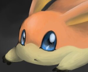 Rating: Safe Score: 0 Tags: all_fours ambiguous_gender bandai_namco blue_eyes close-up digimon digimon_(species) e621 feral looking_at_viewer onepiece1357911 patamon solo User: bunchy7s