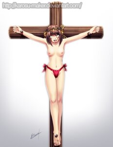 Rating: Explicit Score: 0 Tags: ahe_gao blood blush breasts brown_eyes brown_hair crown_of_thorns crucifixion death execution female female_death female_only flat_chest gore guro human karosu-maker nailed_to_cross nipples nude open_mouth panties rule34 short_hair small_breasts solo susumiya suzumiya_haruhi suzumiya_haruhi_no_yuuutsu tears tongue User: bunchy7s