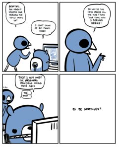 Rating: Safe Score: 0 Tags: 2010 4:5 ambiguous_gender anthro avian beak bear beartato bird comic computer dialogue e621 electronics english_text gun handgun holding_gun holding_handgun holding_object holding_pistol holding_ranged_weapon holding_weapon humor mammal nedroid pistol ranged_weapon reginald_(nedroid) simple_background speech_bubble text weapon white_background User: bunchy7s