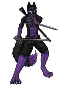 Rating: Safe Score: 0 Tags: accessory anthro black_body black_fur black_powder_weapon canid canine e621 fenrirwolfen feyyore fox fur gun headband holding_object holding_weapon male mammal melee_weapon nonbinary_(lore) paws pirate purple_body purple_eyes purple_fur ranged_weapon rifle solo sword swordgun weapon User: bunchy7s