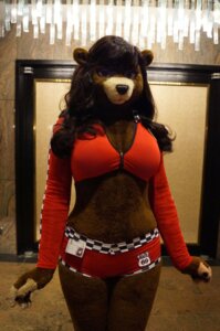 Rating: Safe Score: 0 Tags: anthro bear bottomwear cherry_(kiwikig) clothing costume e621 eyeshadow female fursuit grandfathered_content hair kiwikig long_hair looking_at_viewer makeup mammal photography_(artwork) real shorts solo winfox User: bunchy7s